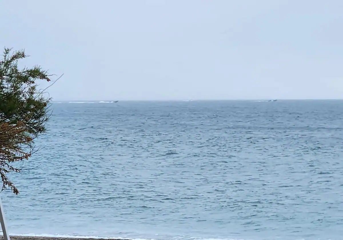 Una narcolancha embiste a una patrullera de la Guardia Civil en una persecución cerca de Estepona