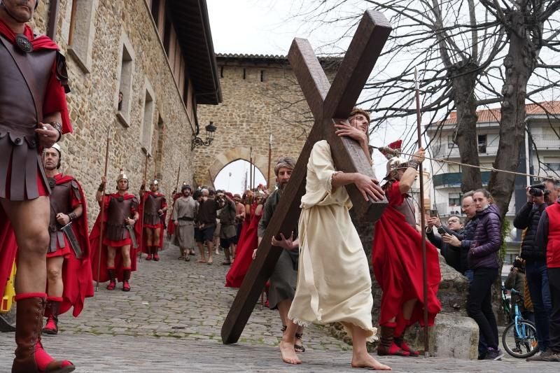 Las imágenes de la Pasión Viviente de Balmaseda