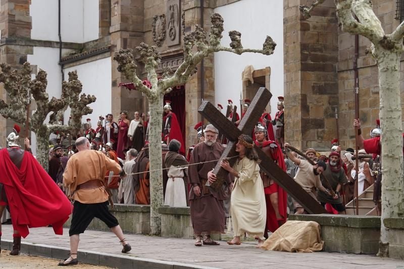 Las imágenes de la Pasión Viviente de Balmaseda