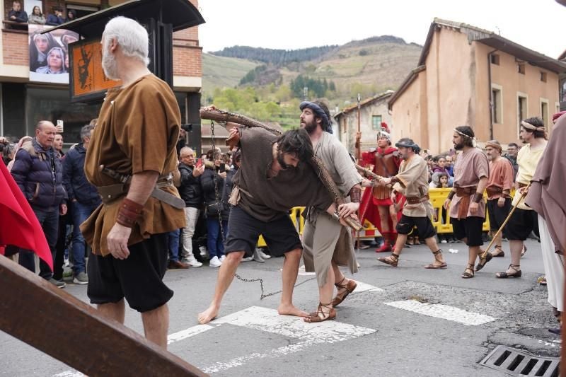 Las imágenes de la Pasión Viviente de Balmaseda