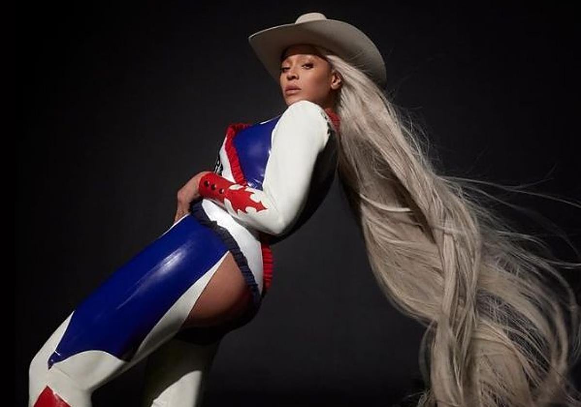 Beyoncé en una de las imágenes de promoción de su nuevo álbum.