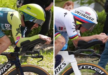 El polémico 'calcetín' de cuello que pudo ser clave en la crono de la Itzulia