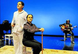 El grupo eibarrés La Red Teatro ofrecerá la obra de teatro 'Los Olivos Pálidos', en el Coliseo Antzokia.