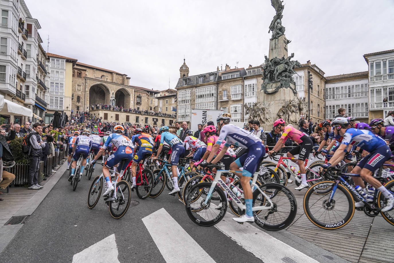 La Itzulia a su paso por Vitoria y Álava