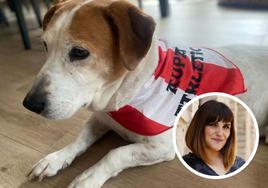 Juanito, el perro de Rozalén que va con el Athletic en la final