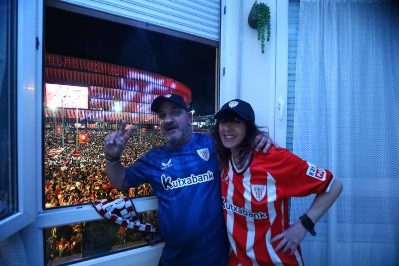 Bilbao y Bizkaia estallan de alegría con la Copa del Athletic