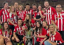 Patricia Morales junto a su pareja, Iñaki Williams.