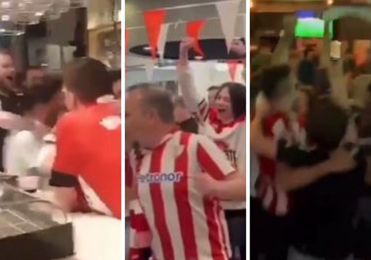 La celebración del gol de Berenguer en el mundo: así se vivió en Chile, Nueva York, Liverpool...