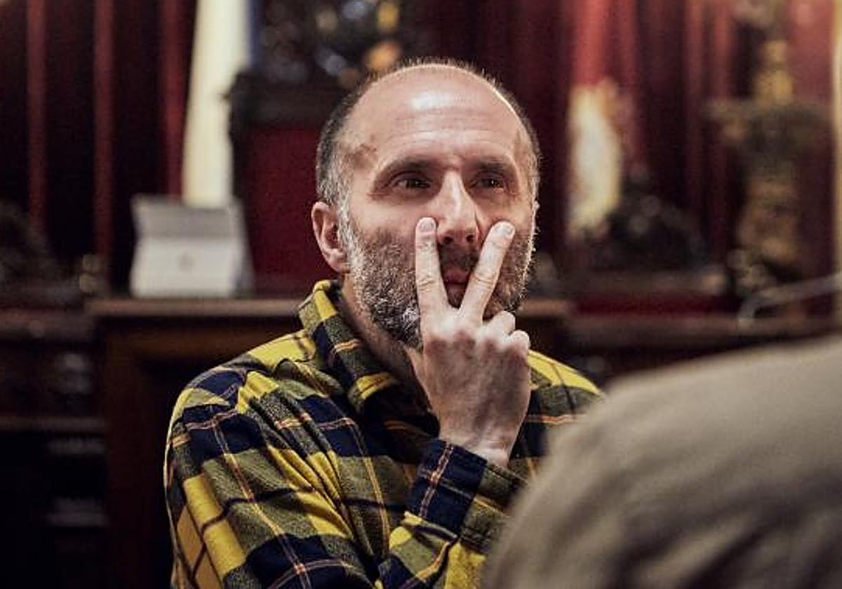 El alcalde Gonzalo Pérez Jácome, durante un pleno extraordinario en Ourense.