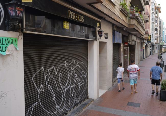 Lonja que ocupó el desaparecido pub Perseus.