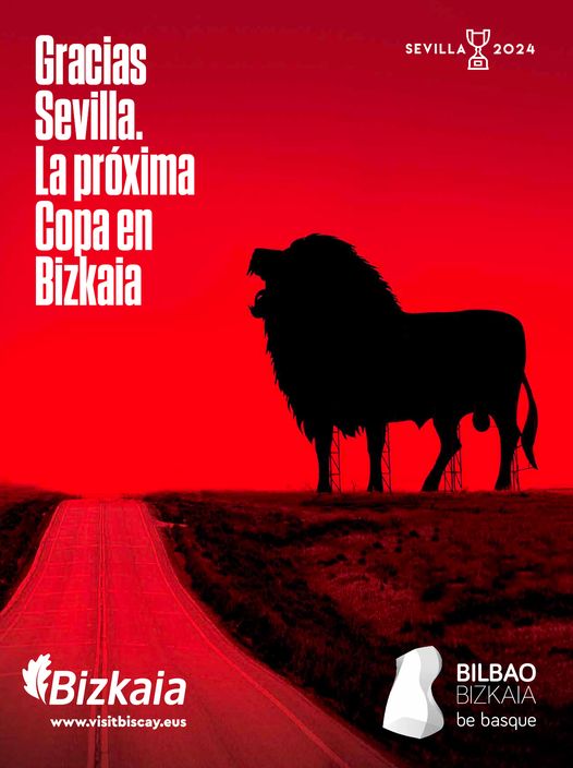 El león del Athletic se 'come' al toro de Osborne