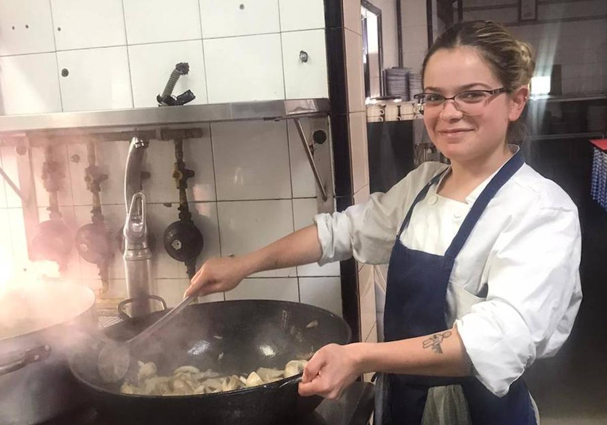 A Lorea Seara le gustaría dedicarse a la enseñanza de cocina.