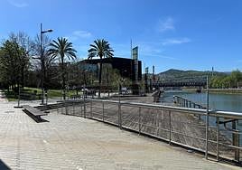 Comienza el vallado de las zonas por las que pasará la gabarra