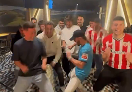 El vacile a Julen Aguirrezabala por su peculiar celebración en los penaltis