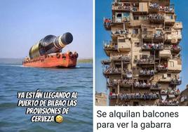 Los mejores memes de la gabarra