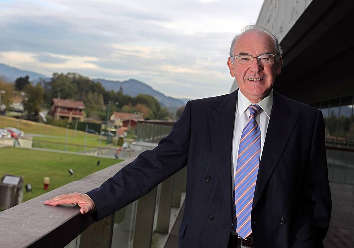 El lehendakari José Antonio Ardanza.