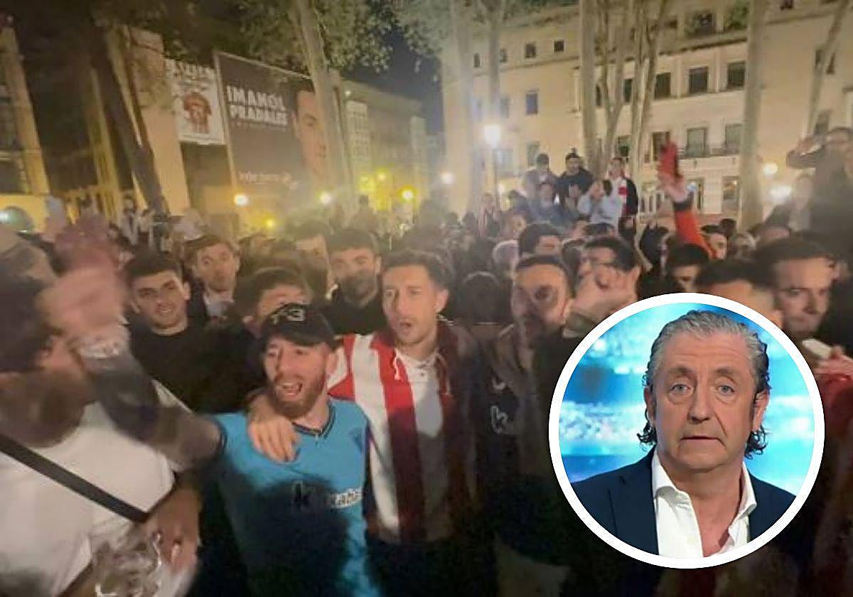 Pedrerol pide «un premio a la convivencia» para los futbolistas del Athletic