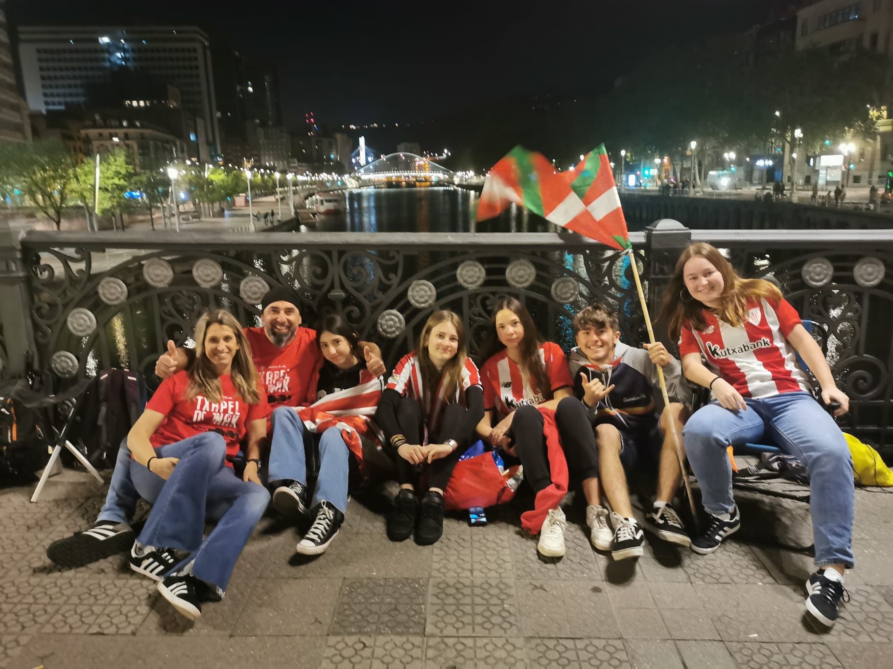 Las imágenes de la fiesta de la gabarra en Bilbao