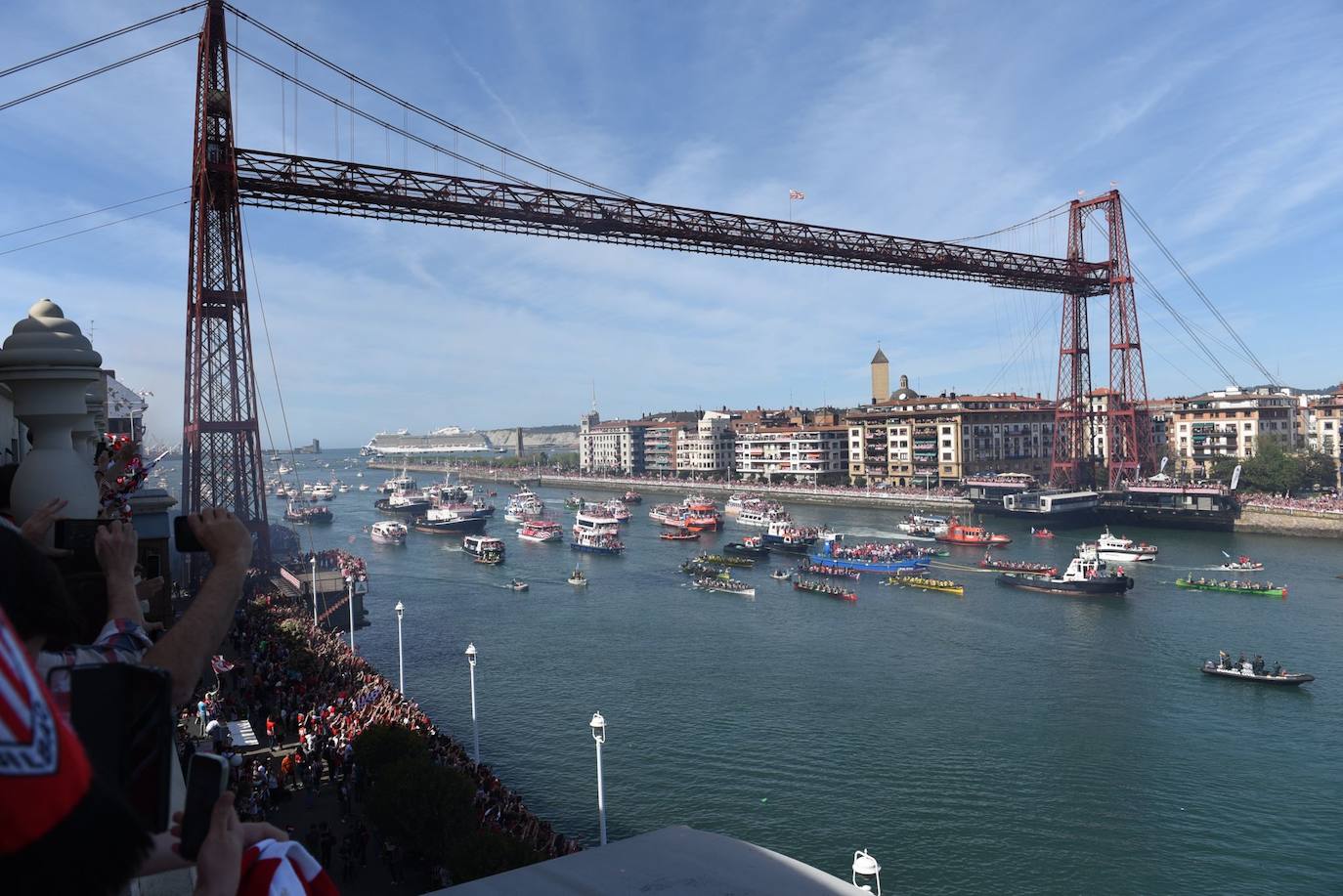 El recorrido de la gabarra foto a foto