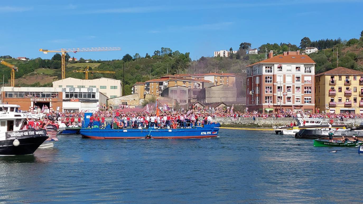 El recorrido de la gabarra foto a foto