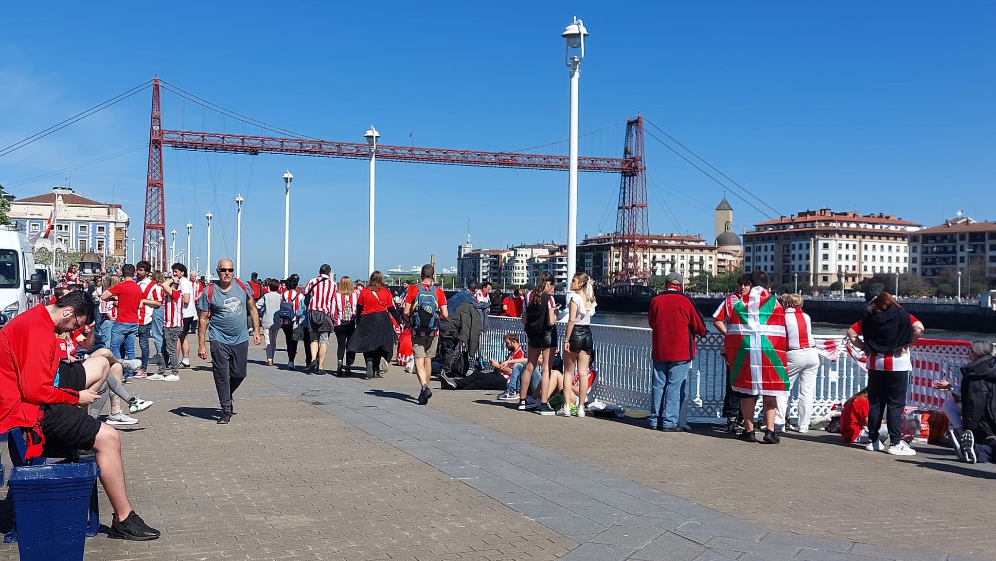 Portugalete dice adiós a la gabarra: «La copa del Rey es como la copa del mundo para Bilbao»