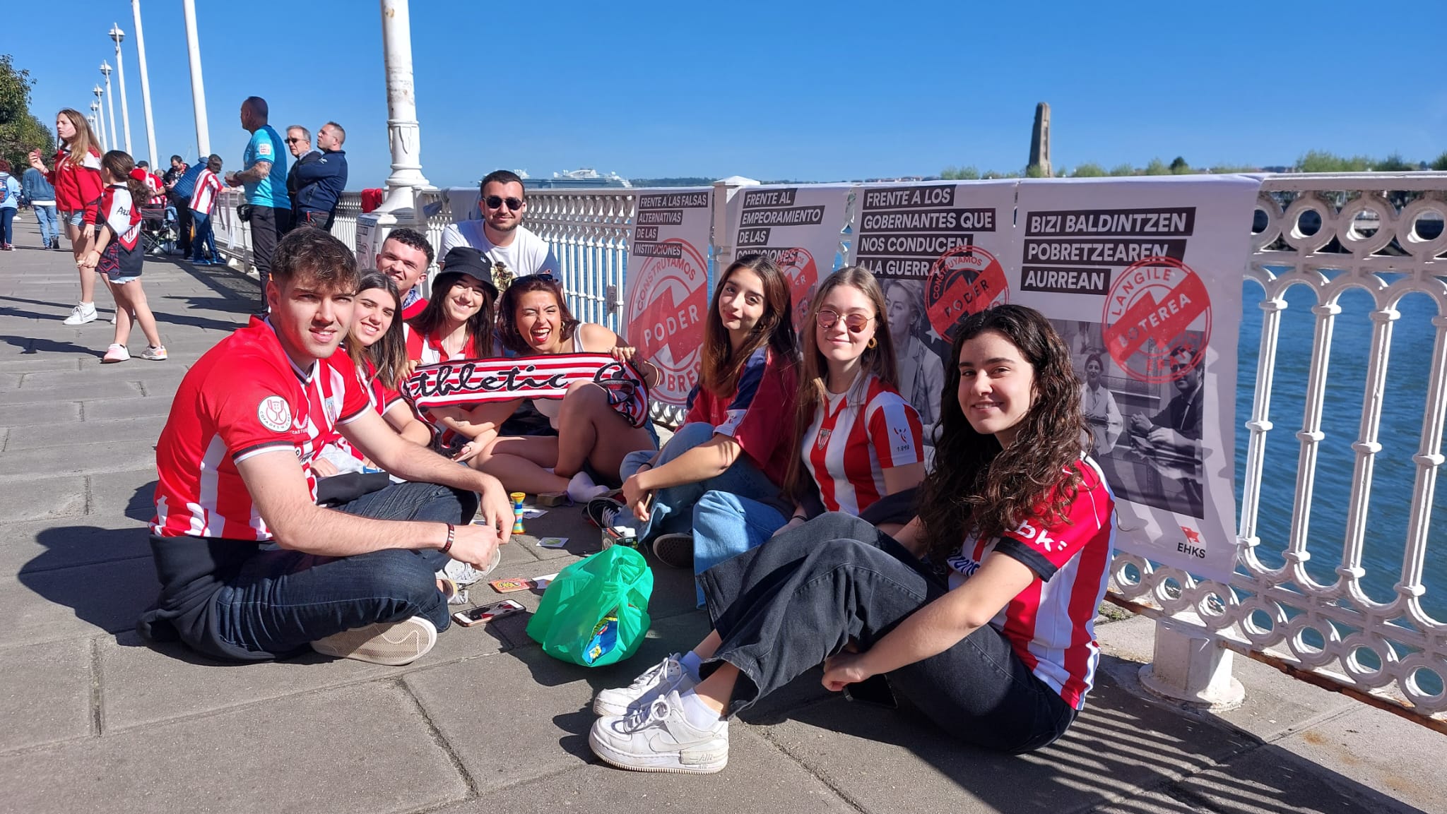 Portugalete dice adiós a la gabarra: «La copa del Rey es como la copa del mundo para Bilbao»