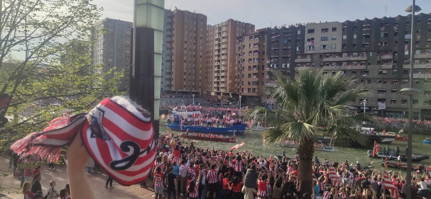 El recorrido de la gabarra foto a foto