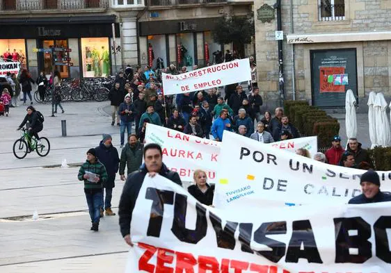 Los trabajadores de Tuvisa celebraron una huelga este mismo año.