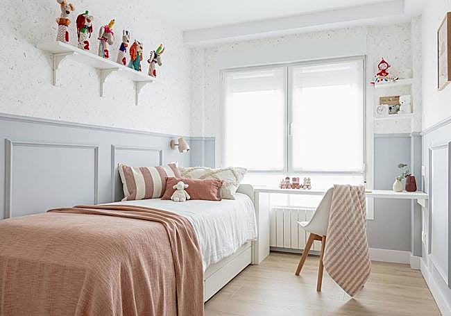Un dormitorio infantil con mucho estilo.