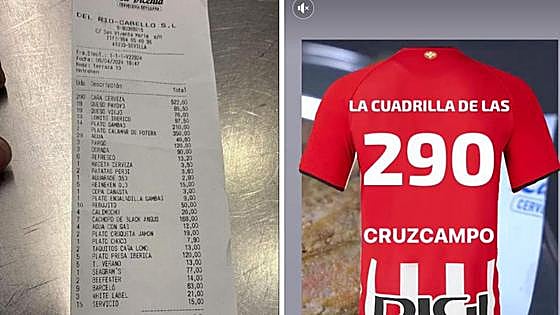 La divertida petición al Athletic del bar de Sevilla que sirvió 290 cañas a una cuadrilla de aficionados