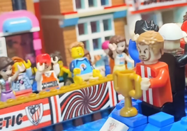 La espectacular fiesta de la gabarra recreada con piezas de LEGO