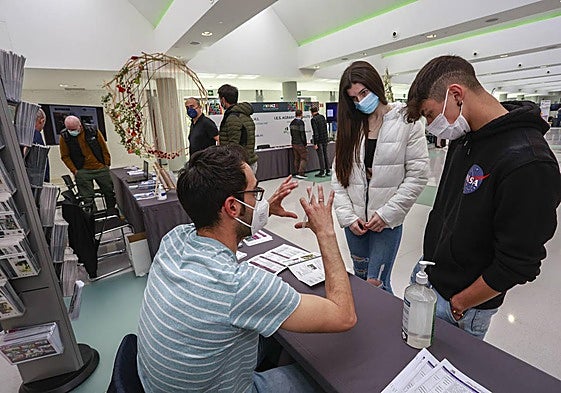 Una edición de la feria 'Avanza' organizada durante la pandemia.