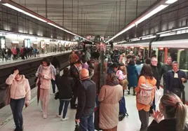 El servicio de metro en Basauri y Etxebarri se reanuda con frecuencias de 20 minutos