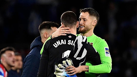 Remiro confiesa que no vio la final de Copa: «No me interesaba para nada»