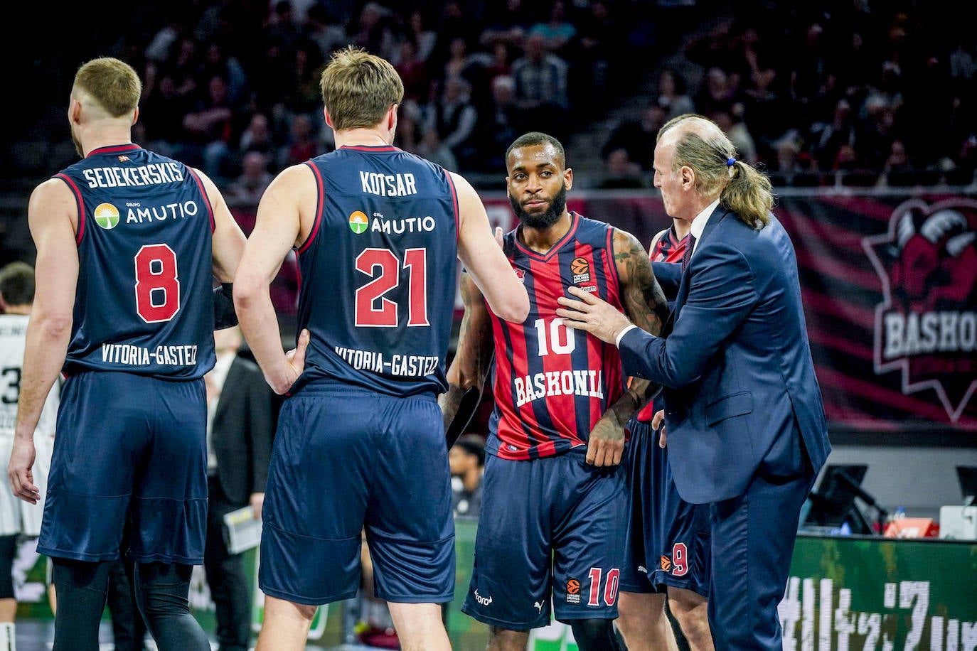 La crucial victoria del Baskonia sobre el Virtus Bolonia