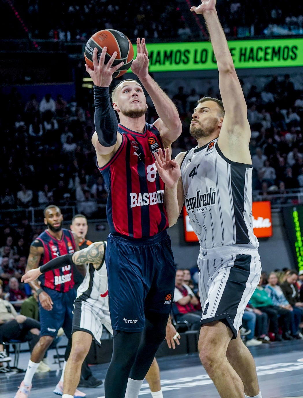 La crucial victoria del Baskonia sobre el Virtus Bolonia