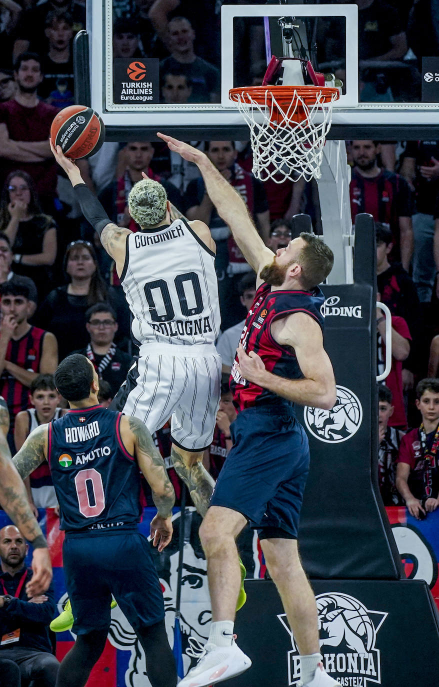 La crucial victoria del Baskonia sobre el Virtus Bolonia