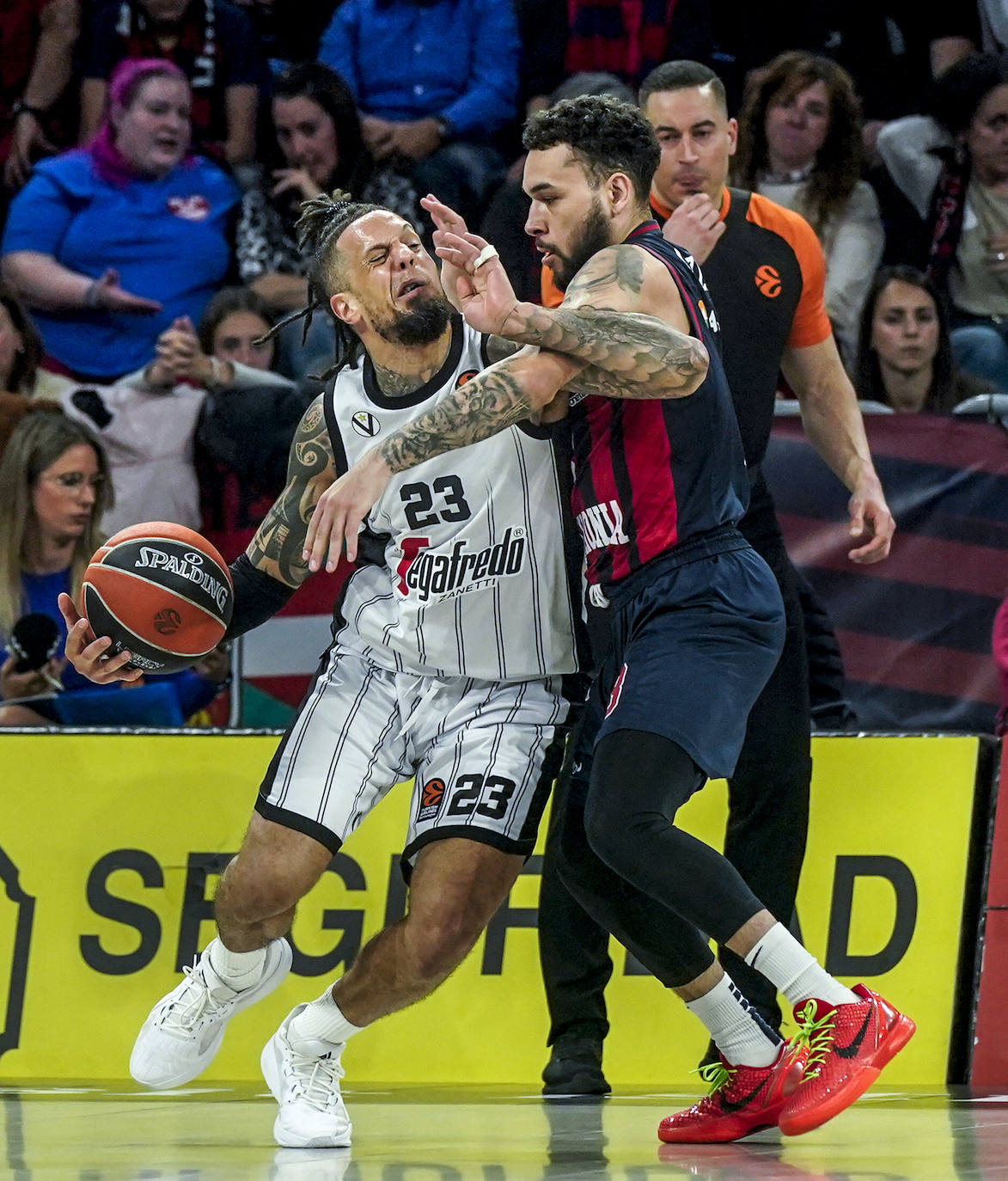 La crucial victoria del Baskonia sobre el Virtus Bolonia