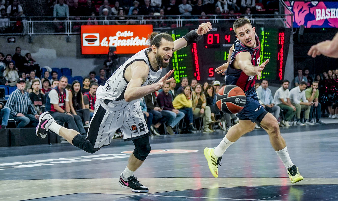 La crucial victoria del Baskonia sobre el Virtus Bolonia