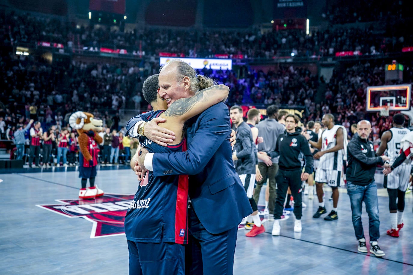 La crucial victoria del Baskonia sobre el Virtus Bolonia