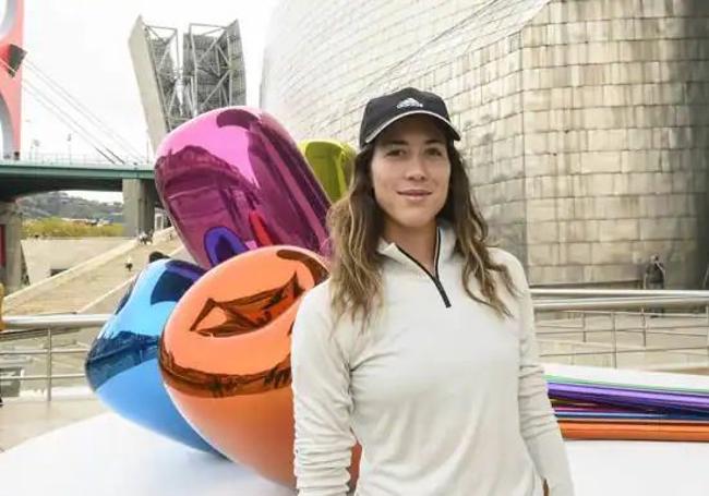 Muguruza, en el Guggenheim.