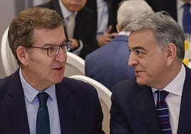 Feijóo y De Andrés.