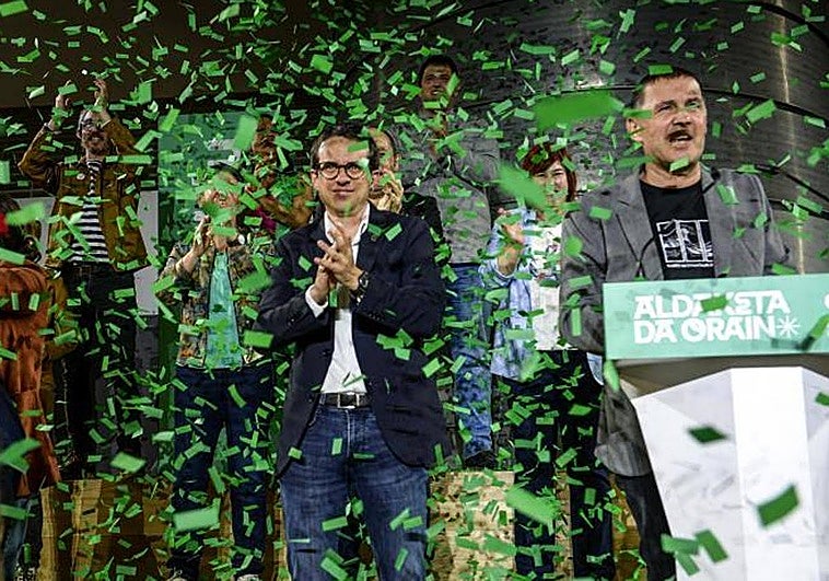 Otxandiano celebra unos «históricos» resultados: «El cambio es imparable»