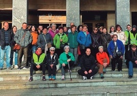 Participantes en una de las ediciones anteriores de los paseos saludables Bidelagun.