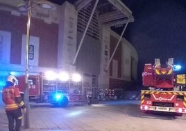 Un vigilante apaga un incendio en un restaurante de Zubiarte tras arder una parrilla que se había quedado encendida