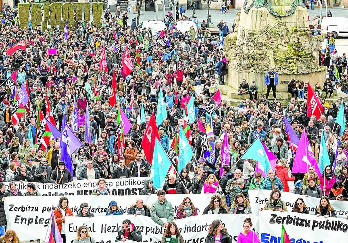 El vuelco soberanista en Álava, la provincia indignada y olvidada