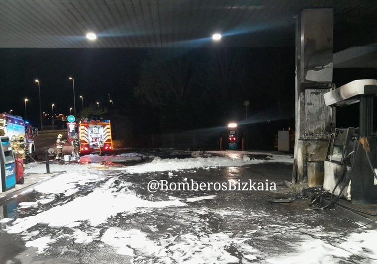 Detienen a un hombre de 38 años por el incendio de una gasolinera de La Avanzada esta madrugada