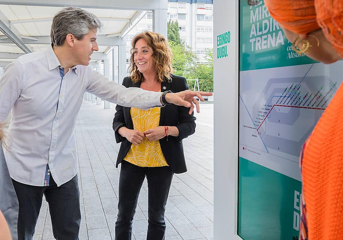 Unai Fernández de Betoño, durante la campaña de las elecciones municipales y forales del pasado año.