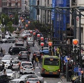 La entrada de coches a Bilbao cae un 14% en los últimos cinco años