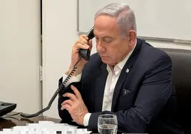 Netanyahuk telefonoz hitz egin zuen Bidenekin Iranen erasoaren ostean.